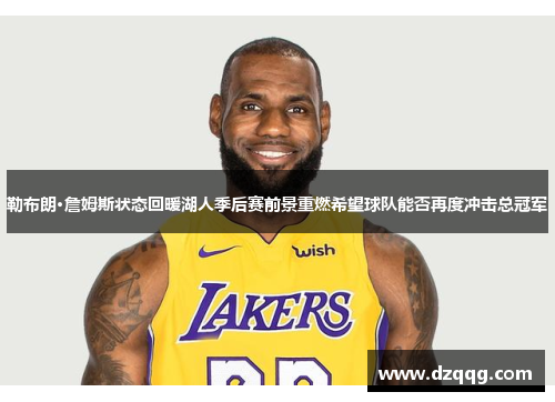 勒布朗·詹姆斯状态回暖湖人季后赛前景重燃希望球队能否再度冲击总冠军